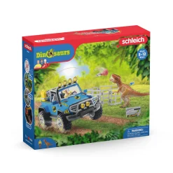 Schleich 41464 Terreinwagen Met Dino-Buitenpost