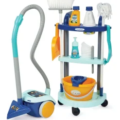 Schoonmaak trolley en stofzuiger