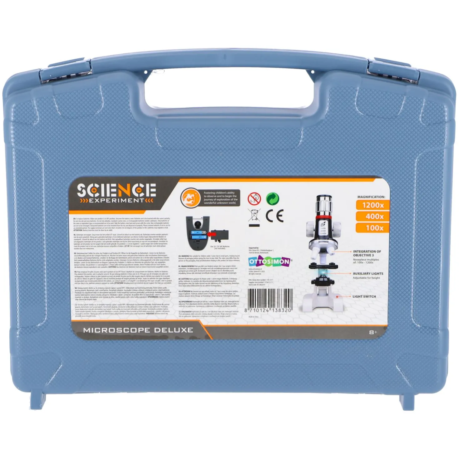 Science Microscoopset in koffer