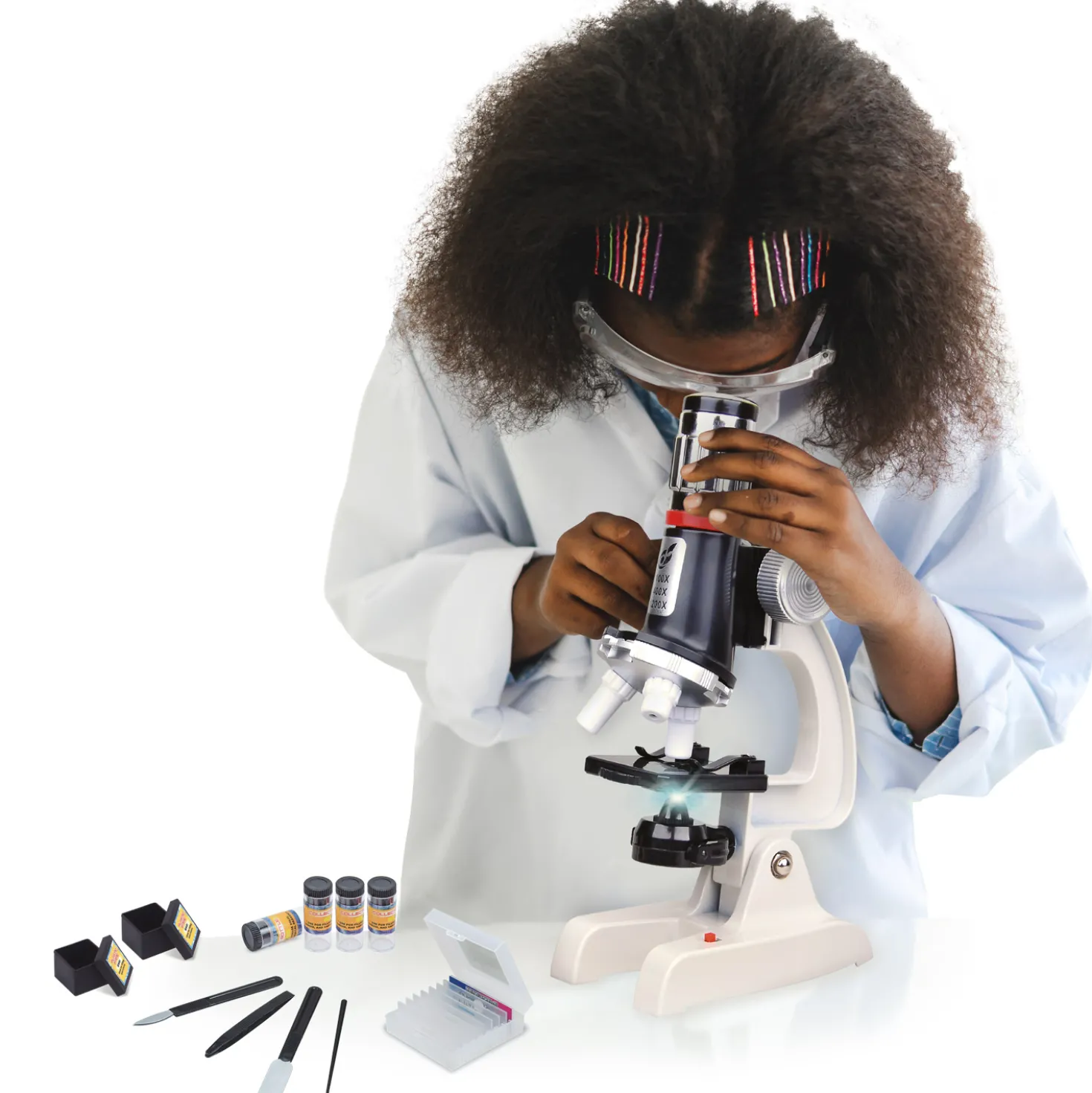 Science Microscoopset in koffer