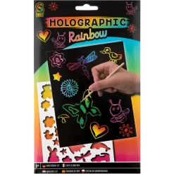 Scratch art A4 assorti