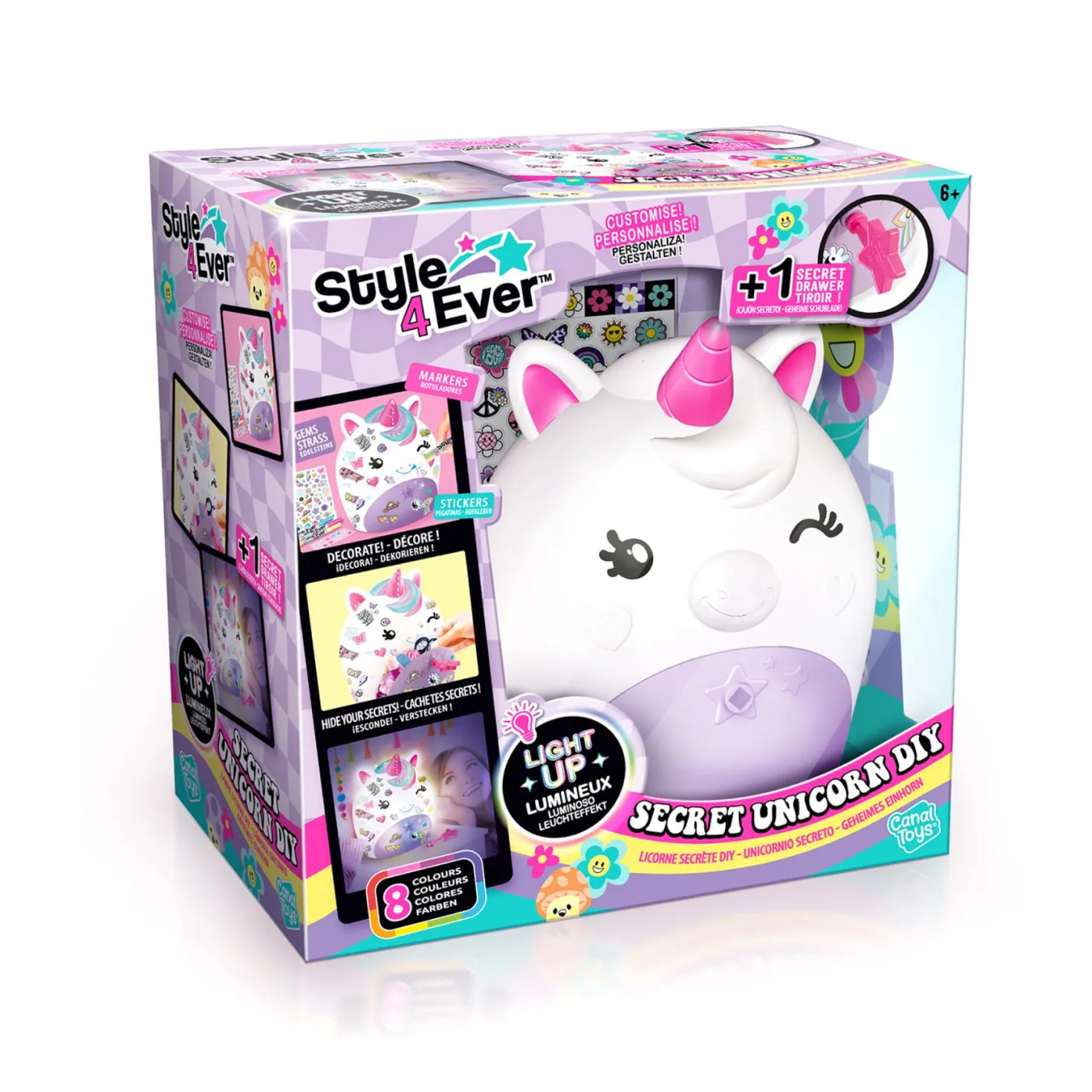 Secret Deco DIY Unicorn Lamp