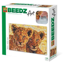 SES BEEDZ ART: Strijkkralen Leeuwenwelpen