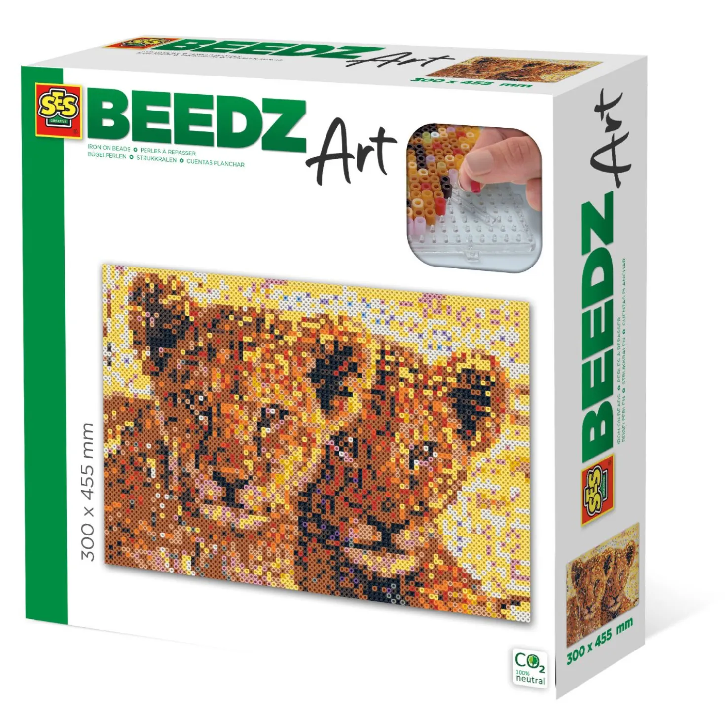 SES BEEDZ ART: Strijkkralen Leeuwenwelpen