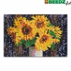 SES BEEDZ ART: Strijkkralen Zonnebloemen