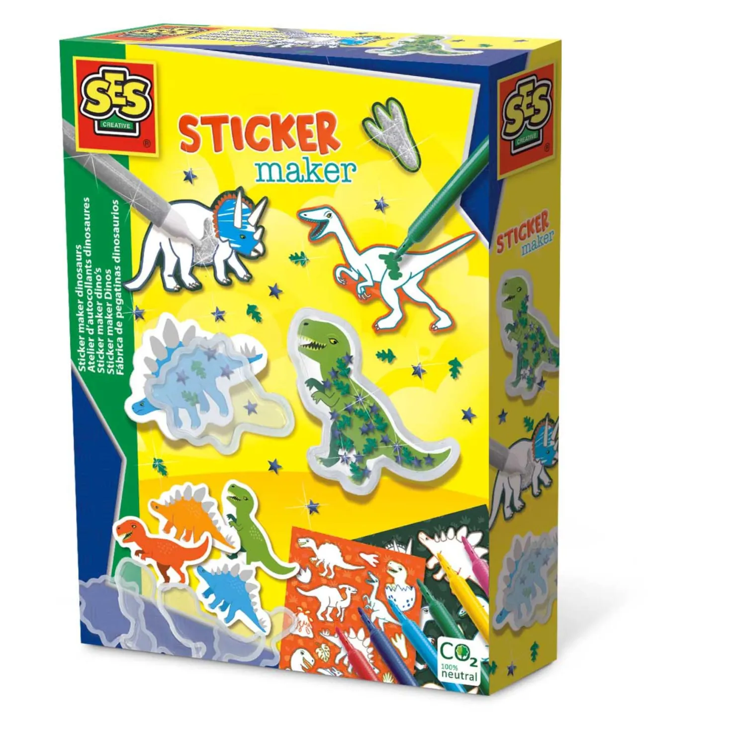 SES Dino Stickers Maken