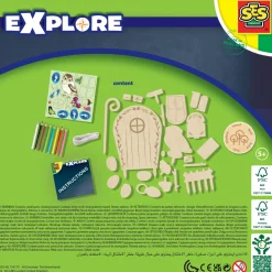 Ses explore magisch deurtje set