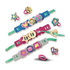 SES Ik Leer Easy Glitt Ring-Armband