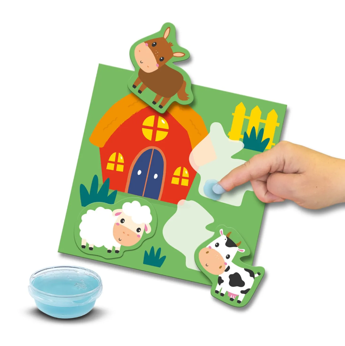 SES My First Dieren Plakken