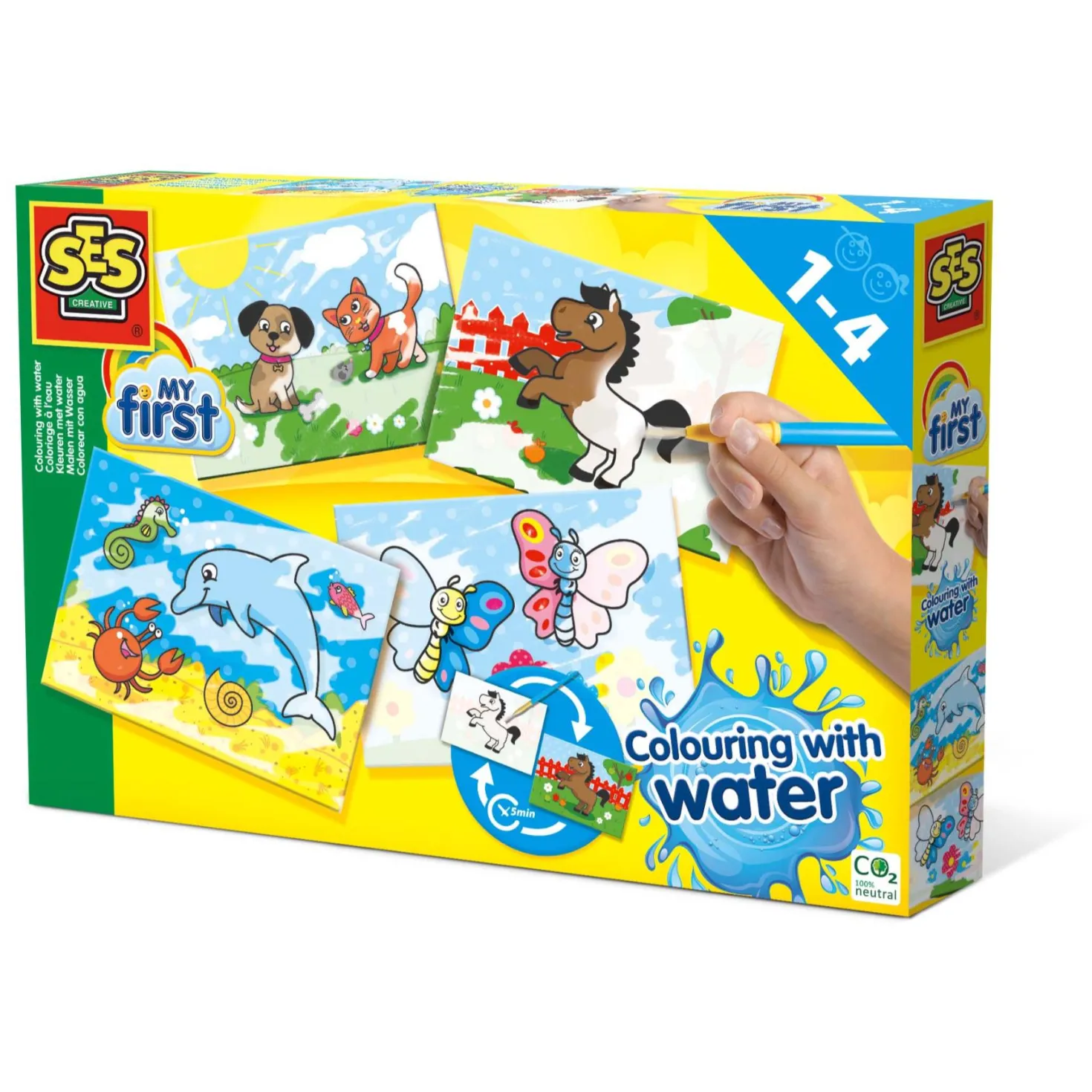 SES My First kleuren met water