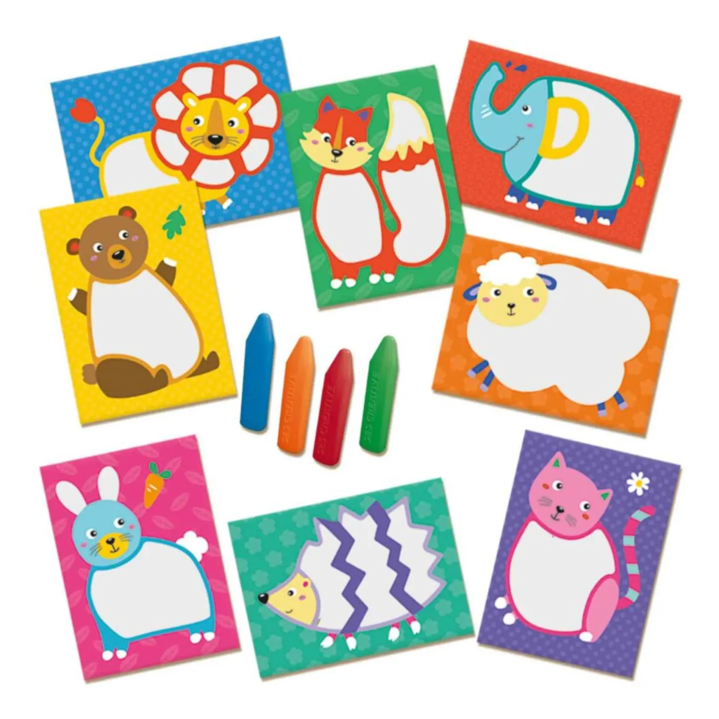 SES My First krijtjes dieren