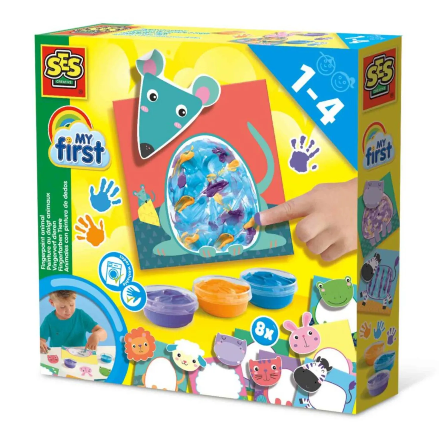 SES My First vingerverf dieren