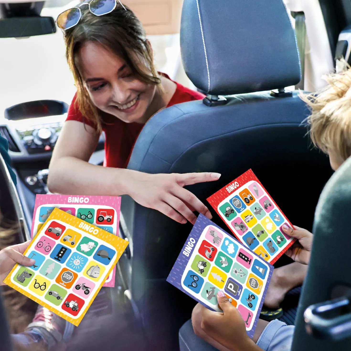 SES Raamsticker Bingo - Reisspel