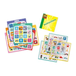 SES Raamsticker Bingo - Reisspel