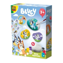 Ses stenen schilderen Bluey