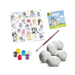 Ses stenen schilderen Bluey