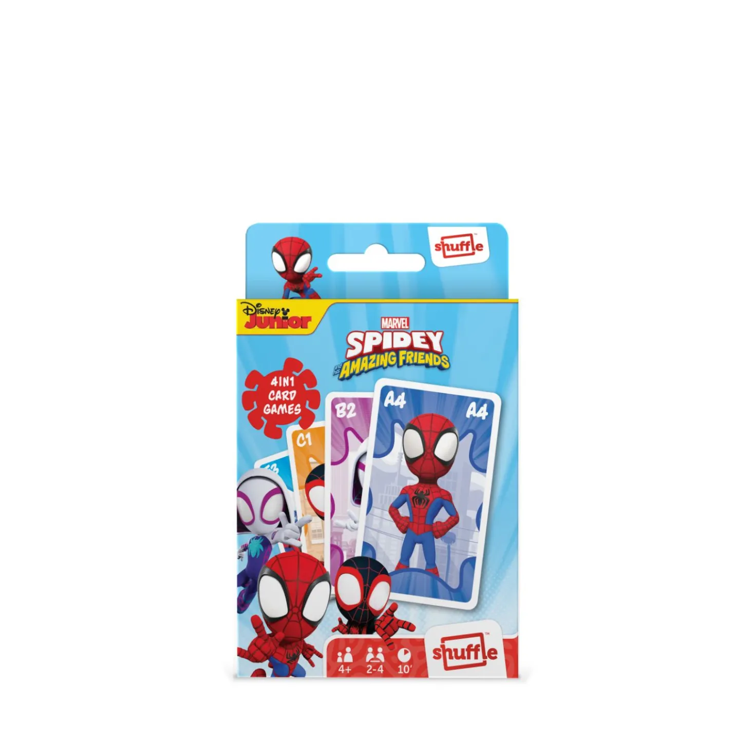 Shuffle 4-in-1 Spidey - Kaartspel