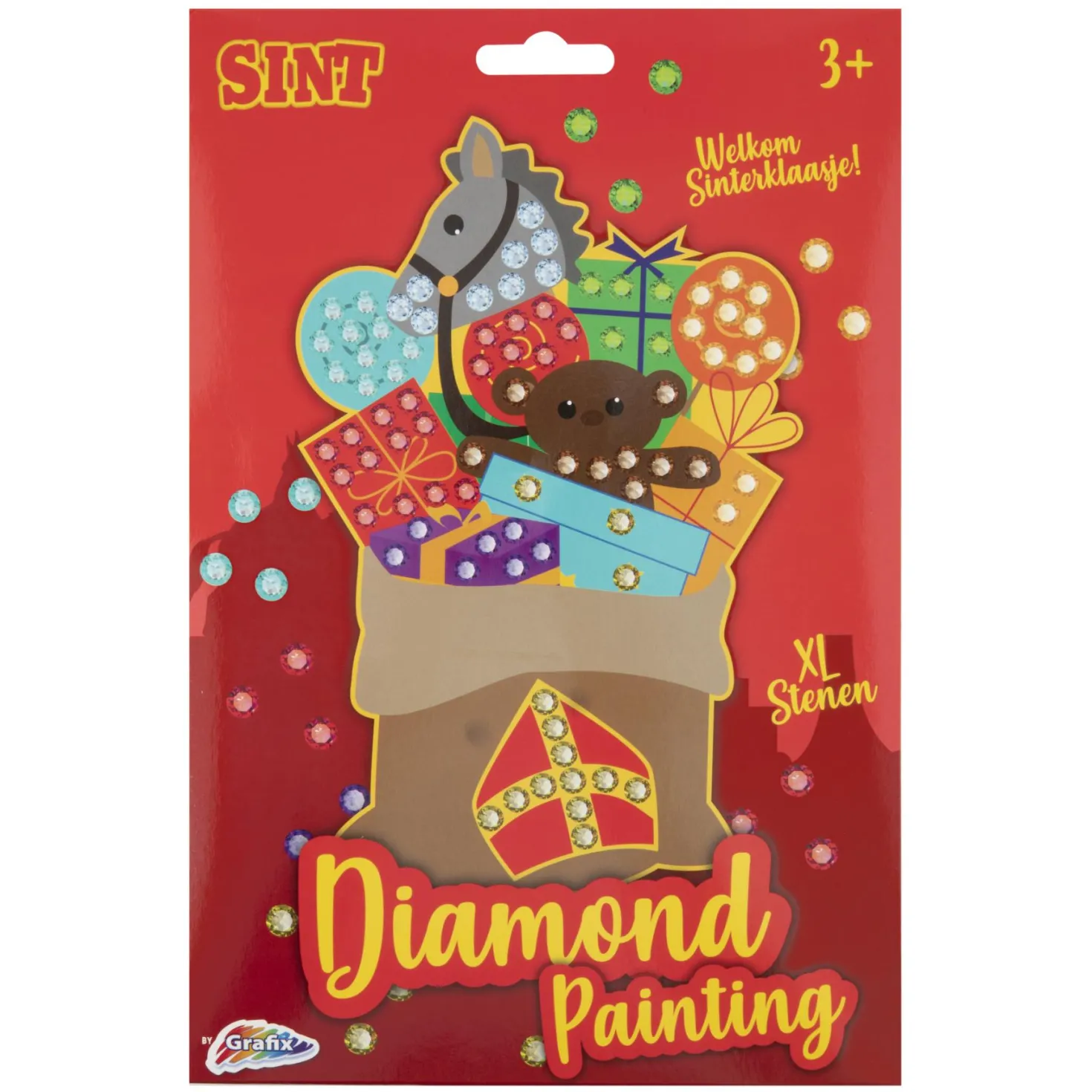Sint diamond painting 2 assorti