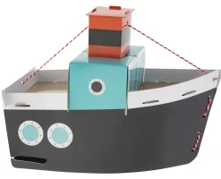 Sint knutselset stoomboot