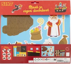 Sint knutselset stoomboot