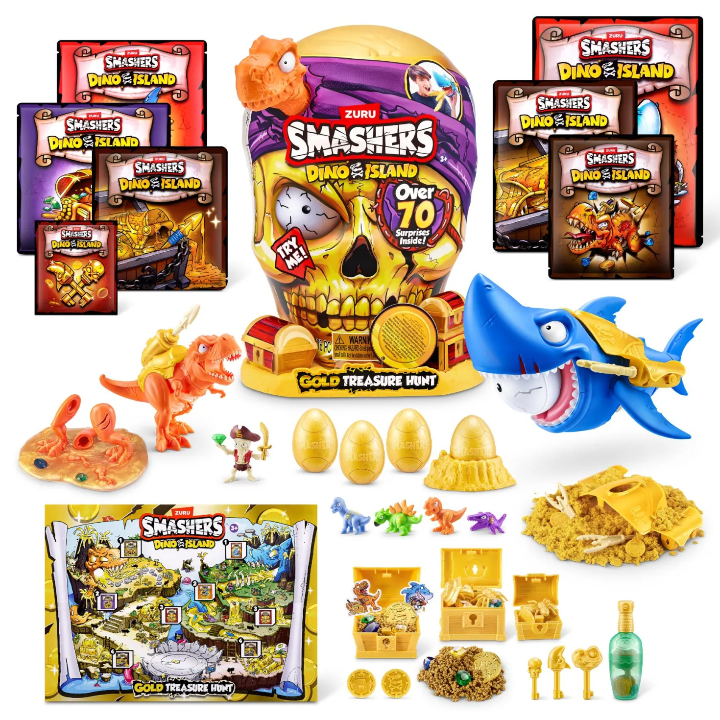 Smashers dino eiland treasure hunt