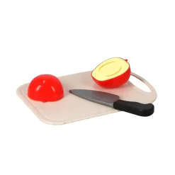 Snij fruit met snijbord