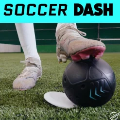Soccer Dash reactie en dribbel challenge