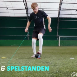 Soccer Dash reactie en dribbel challenge