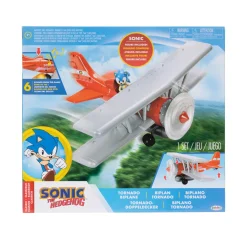 Sonic Tornado biplane inclusief 6,5 cm figuur