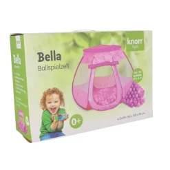 Speeltent met 100 ballen roze