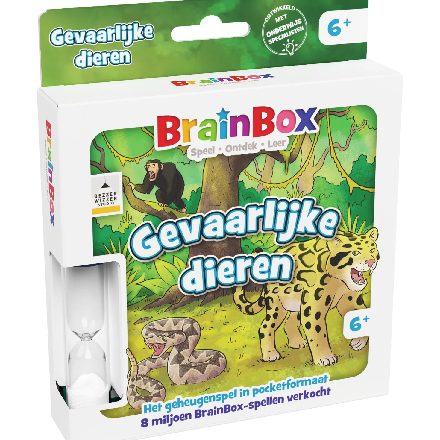 Spel Brainbox Pocket Gevaarlijke dieren