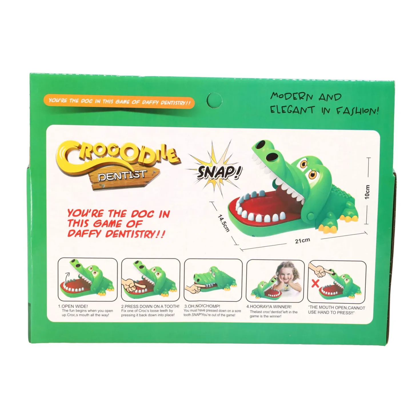 Spel krokodil bijt groot