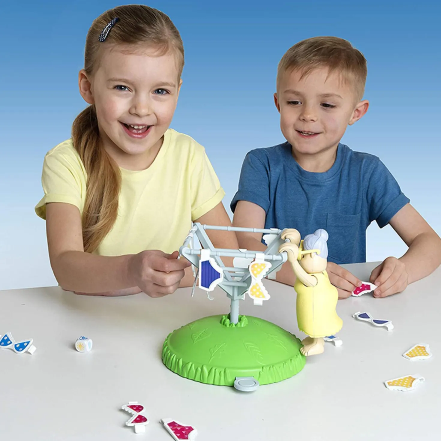 Spel Oma's Woeste Waslijn