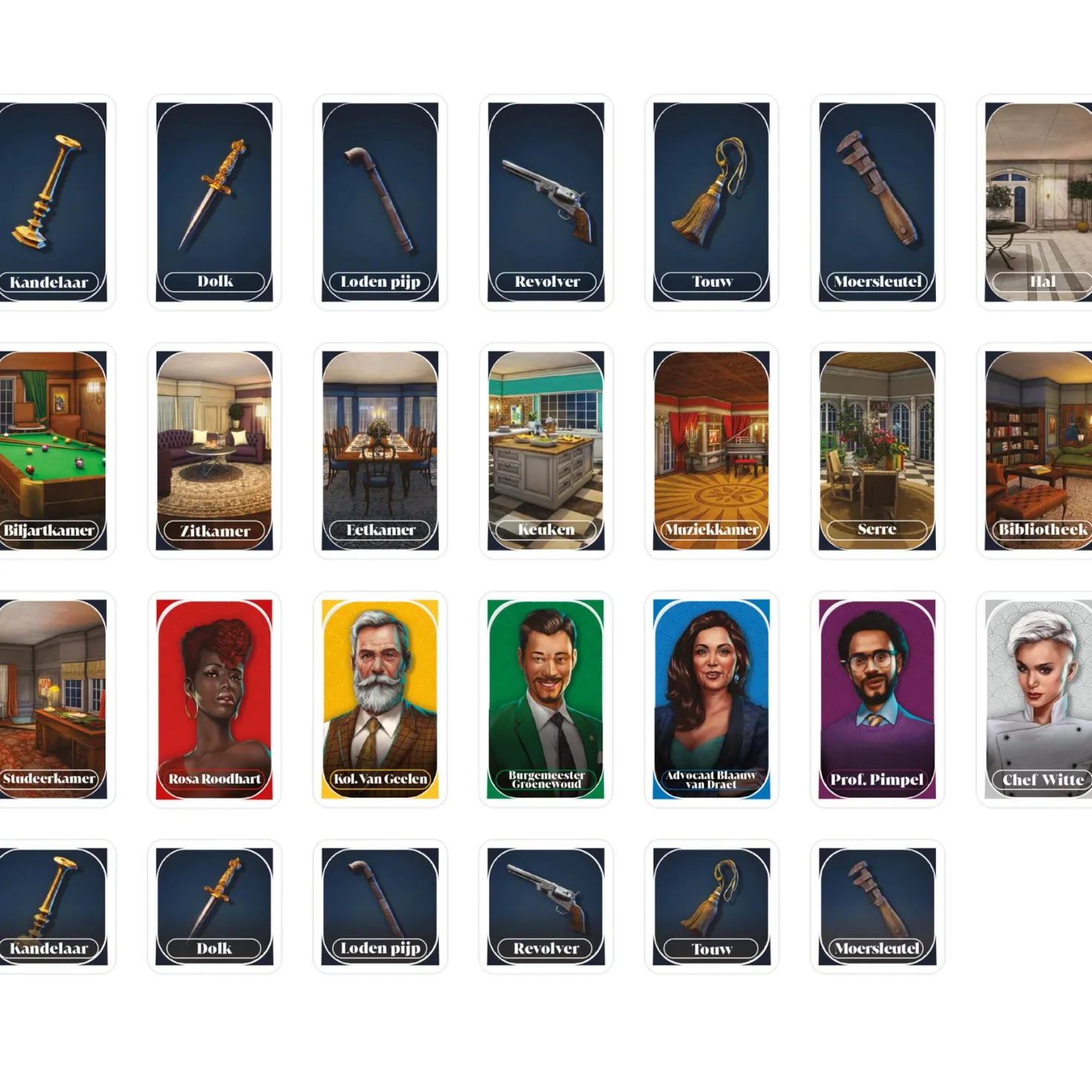 Spel Reis Cluedo