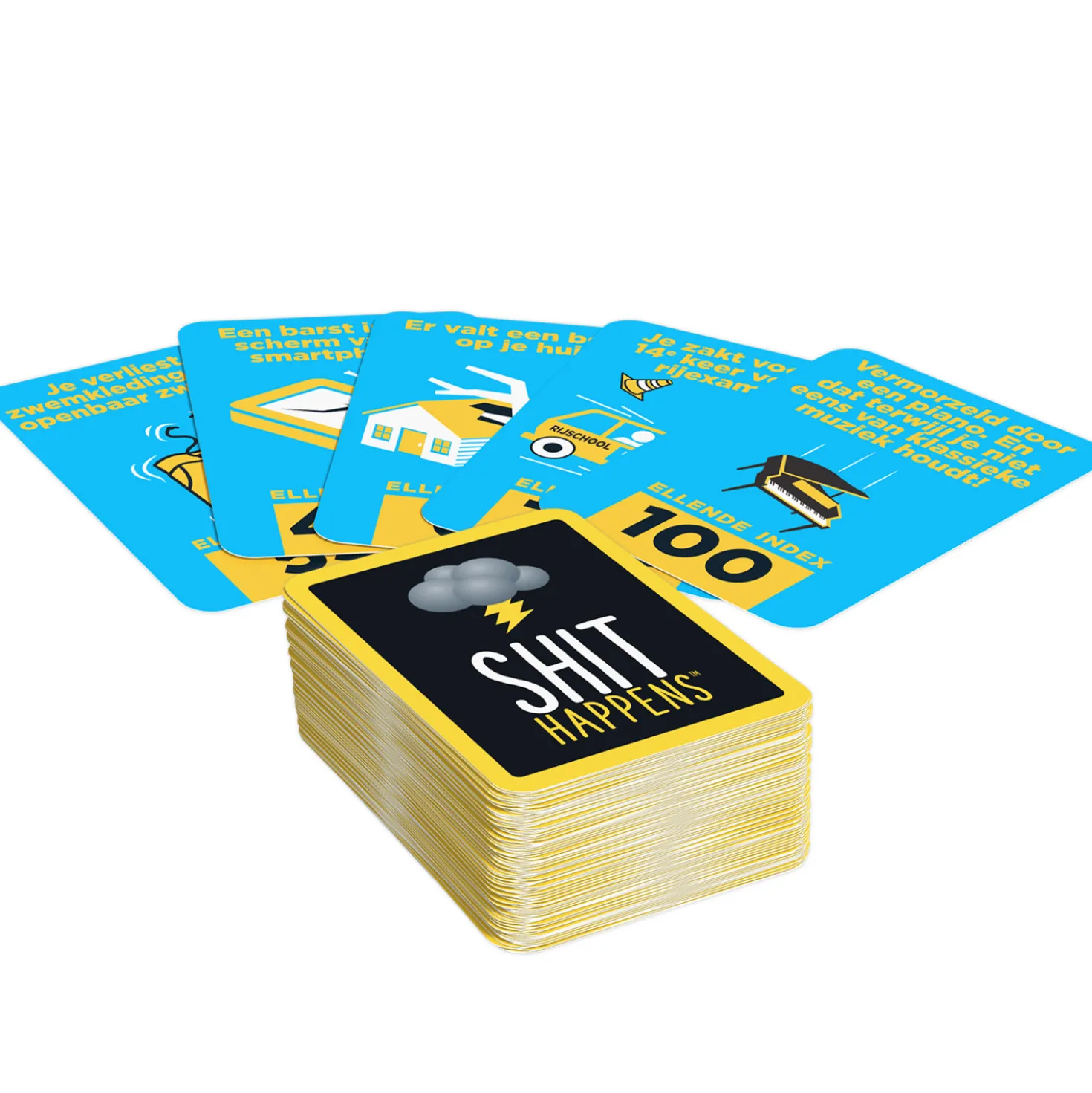Spel Shit Happens Fam. Ed. 100 Kaarten