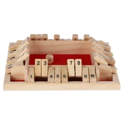 Spel Shut The Box 4 Spelers