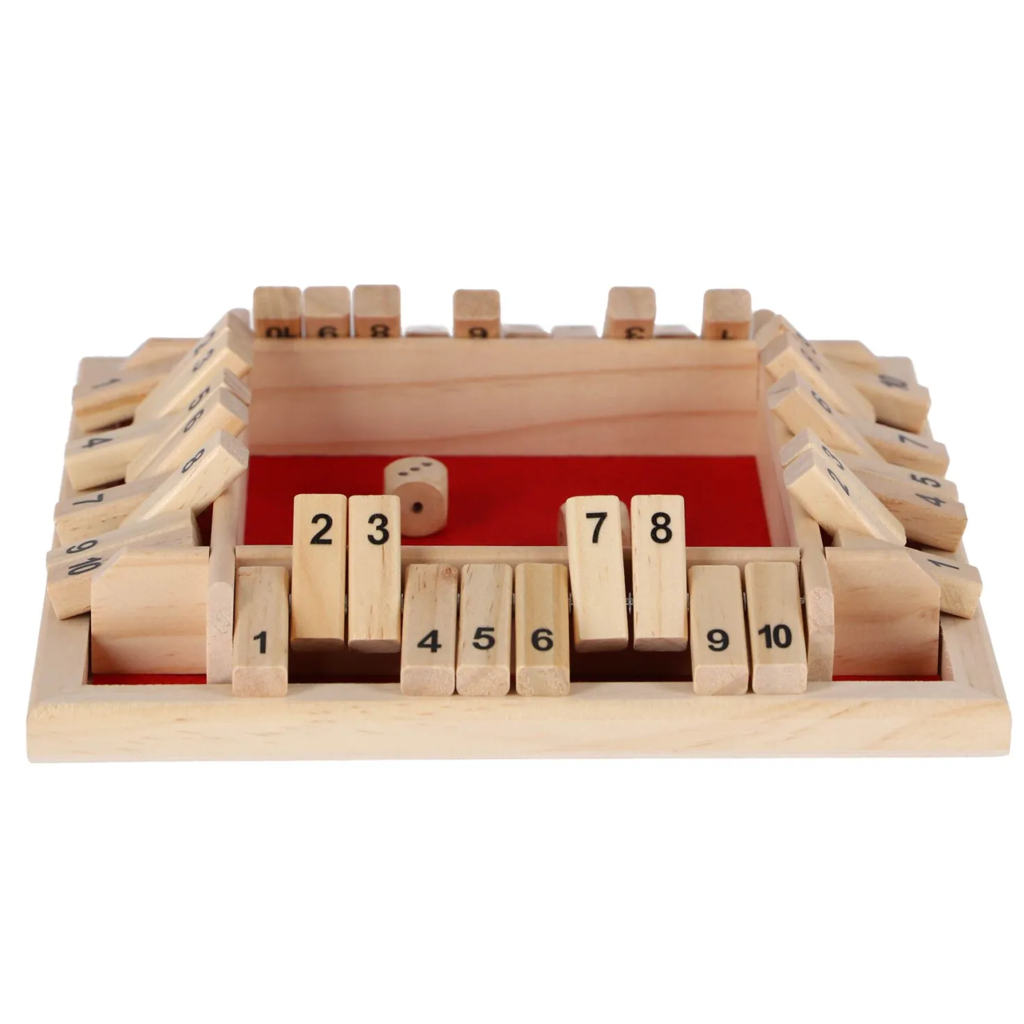 Spel Shut The Box 4 Spelers