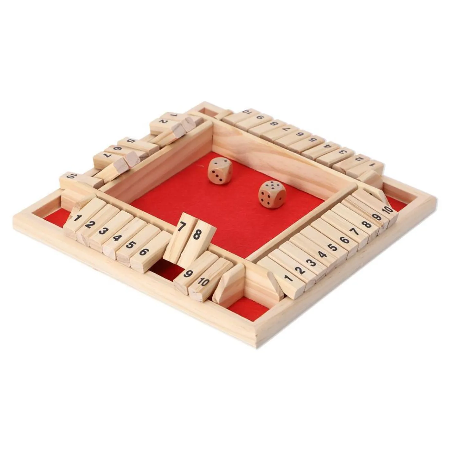 Spel Shut The Box 4 Spelers