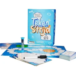 Spel tekenstrijd- bordspel