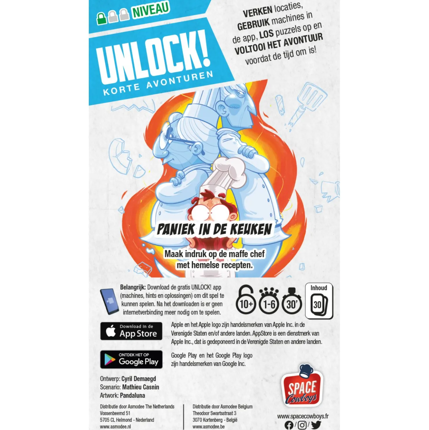 Spel Unlock! Avonturen Paniek In De Keuken