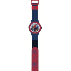 Spider-Man leertijdhorloge textielband klittenband