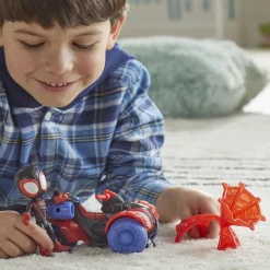 Spidey and friends miles techno racer