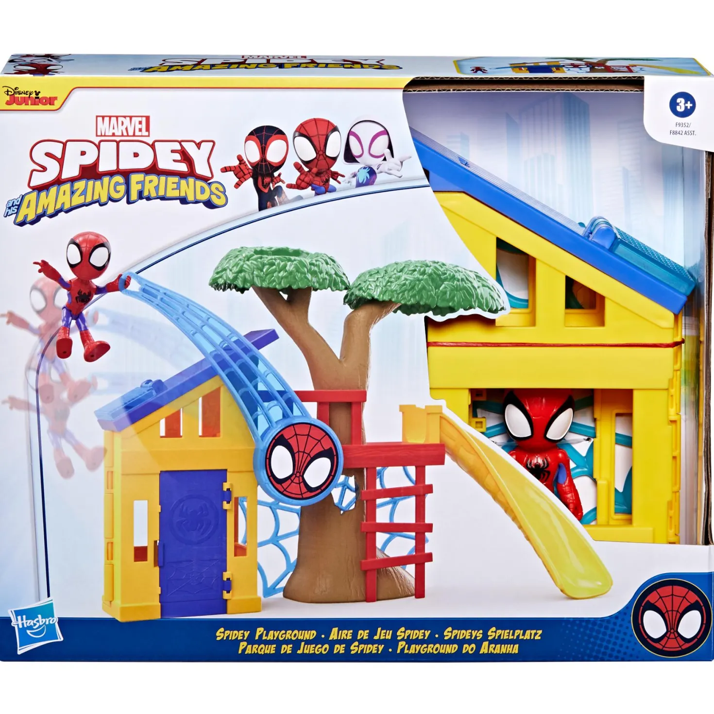 Spidey And Friends playground scene playset