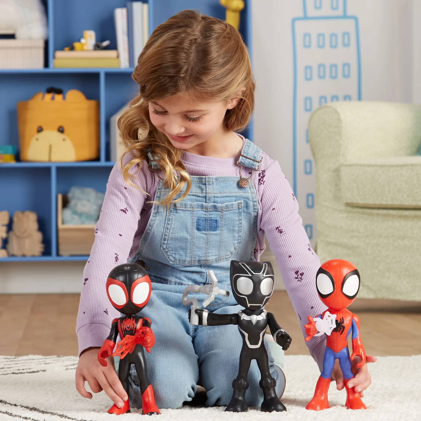 Spidey And Friends Supersized Hero Speelfiguur Assorti