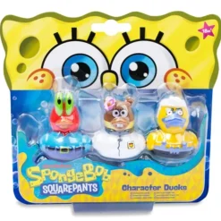 Spongbob badeenden 3 stuks 3 assorti