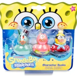 Spongbob badeenden 3 stuks 3 assorti