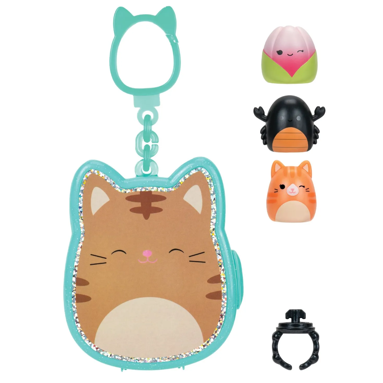 Squishalongs sleutelhanger clips assorti