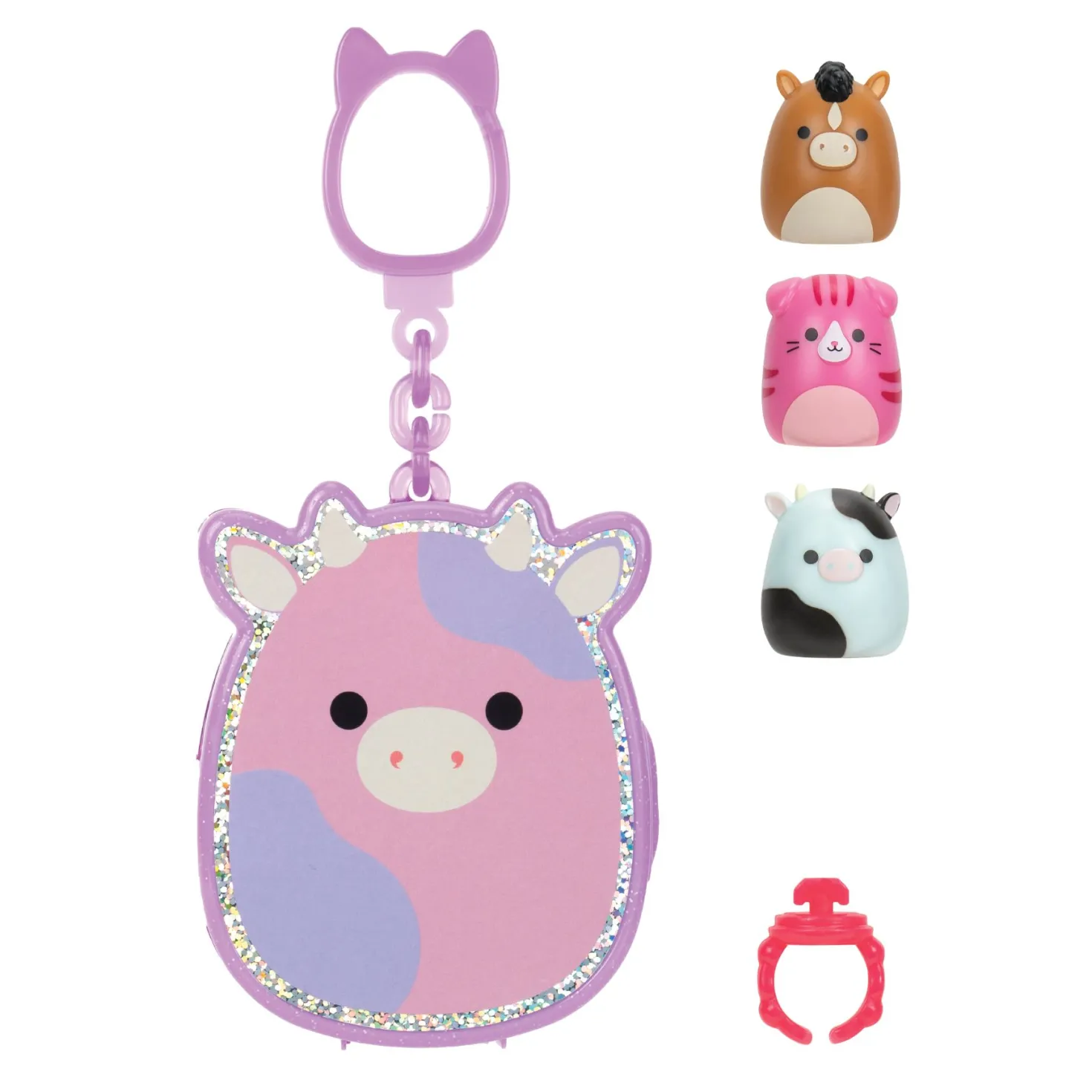 Squishalongs sleutelhanger clips assorti