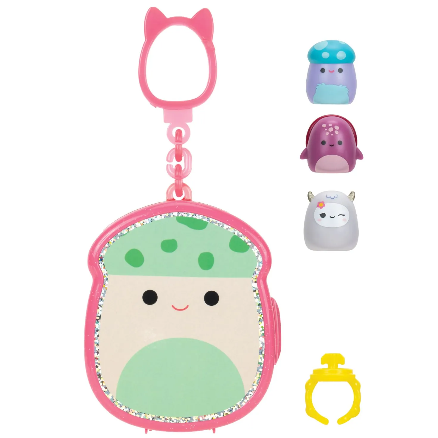 Squishalongs sleutelhanger clips assorti