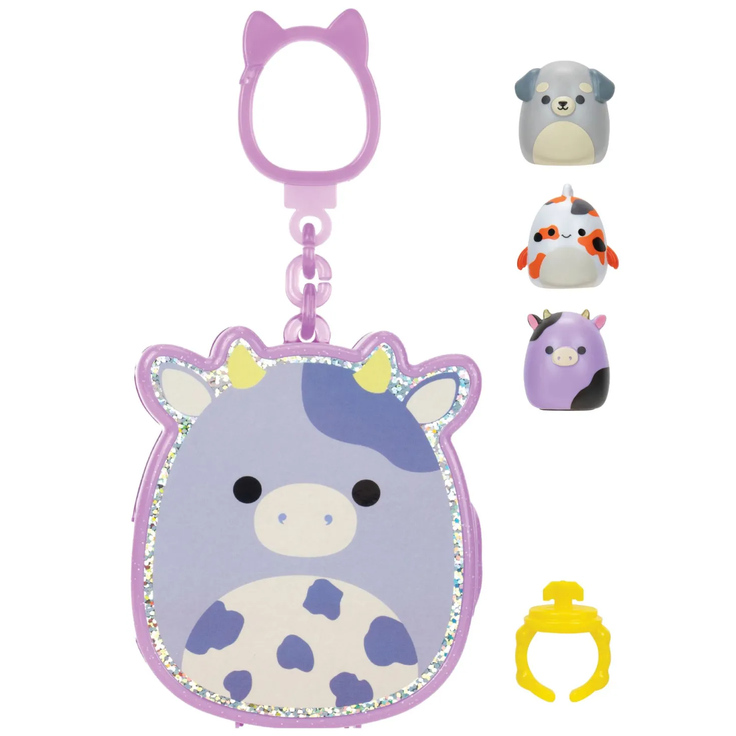 Squishalongs sleutelhanger clips assorti
